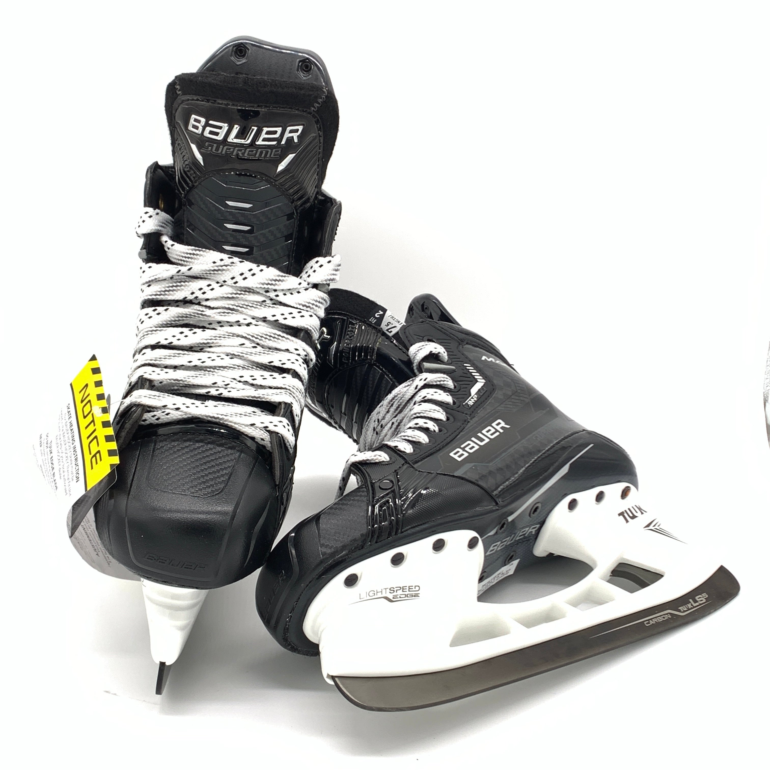 Patins de hockey Bauer Supreme Mach Pro Stock - Taille 7,5 Fit 2